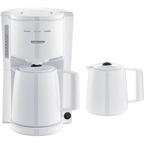 Severin KA 9309 Macchina per il caffè Bianco Isolato