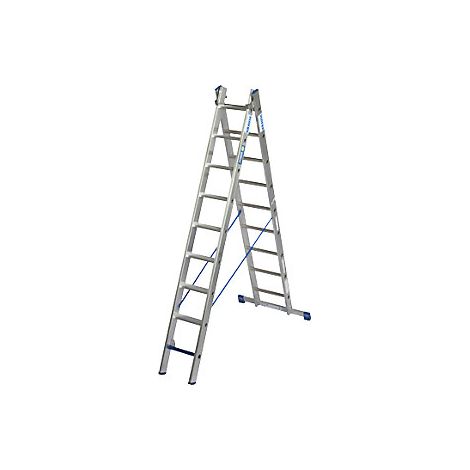 Escalera multiusos profesional STABILO + S de 2 tramos (1/5)