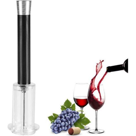 Tire-bouchon Pompe À Air - Aiguille En Téflon - Pour Bouteilles De Vin - 1 Pièce (1/3)