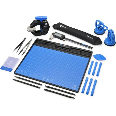 Kit riparazione iFixit Pro Tech per cellulare/smatwatch/notebook/Nero