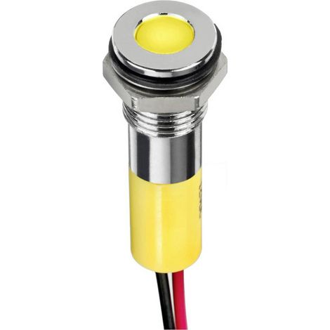 APEM Q8F1CXXY24E Luce di segnalazione a LED Giallo A filo 6 mcd (1/2)