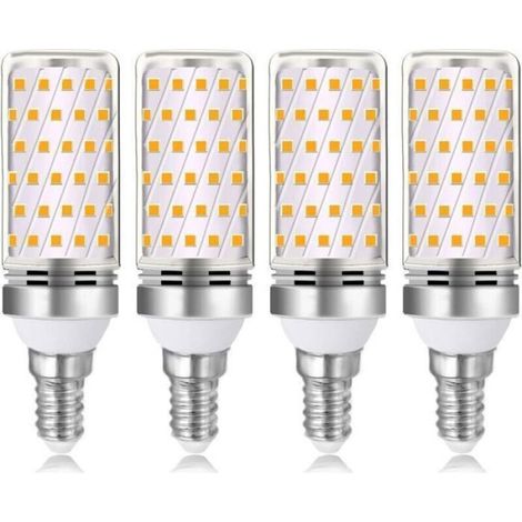 Ampoule Led E14 - 16 W - 3000 K - 1600 Lm - Non Dimmable - 230 V Ac - 4 Pieces (1/4)