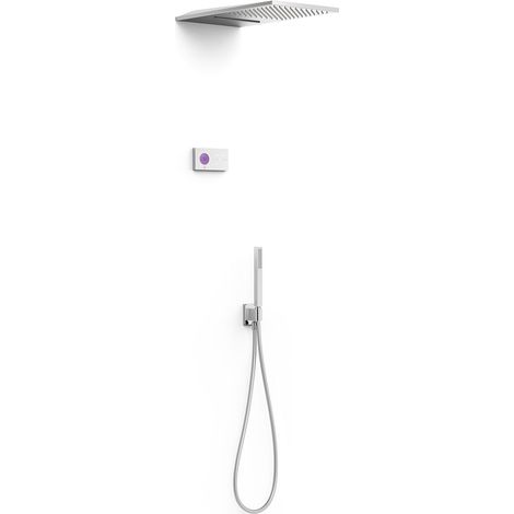 KIT DE GRIFO TERMOSTÁTICO ELECTRÓNICO EMPOTRADO DE 3 VÍAS