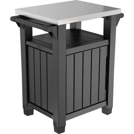 Multifunktionaler Gartentisch für BBQ Unity Klassisch Holzoptik Keter (1/5)