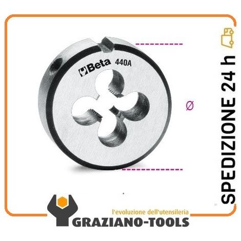 FILIERE PASSO GROSSO M12x1,75 ART. 440A (1/2)