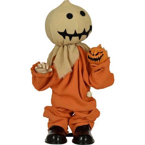 HOMCOM 80cm Outdoor Halloween Witch Prop Decoration with Light Up Eyes (1/5)