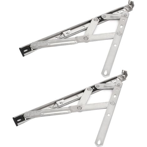 2 pièces 12 pouces 202 acier inoxydable barre de flèche Flügel fenêtre Reibung Scharnier 4 Stange (1/5)