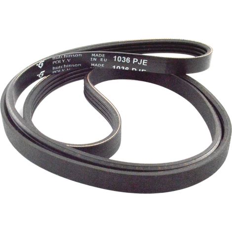 Courroie striée électroménager Hutchinson élastique 1036 PJE 4