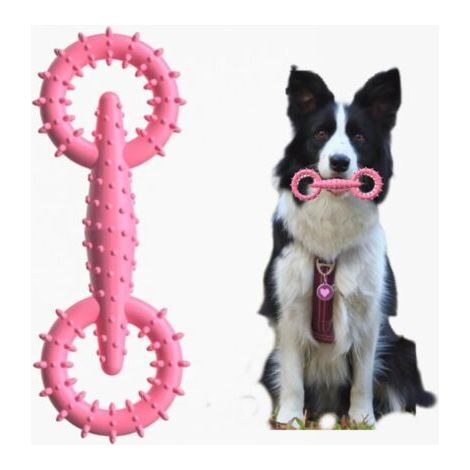 Dog Chew Ring - Dog Chew Toy, Puppy Teeth Stick, Dog Chew Board (Red) (1/3)