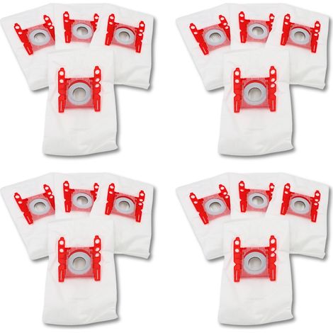 Ersatzteil - SOS Accessoire Lot de 4 boîtes de 4 sacs d'aspirateur pour Bosch BBZ41FGALL, 00576334,17000940 type G 270 x 60 mm - - BOSCH, SIEMENS, UFESA, GIRMI, ENTRONIC (1/2)