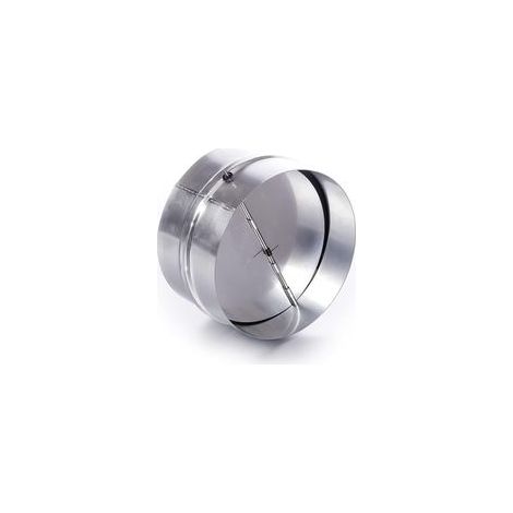 Lot de 2 Clapet Anti Retour Automatique, 150 mm Clapet Anti-Retour avec Caoutchouc d'Étanchéité Joint Caoutchouc pour Hotte Aspirante et Canal de Ventilation