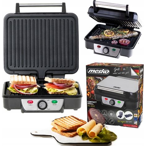 Griglia elettrica a contatto per panini Mesko 2500 W