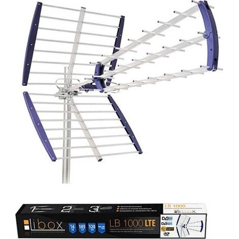 Antenna direzionale esterna libox lb1000 (16,5 db tipo f) (1/4)