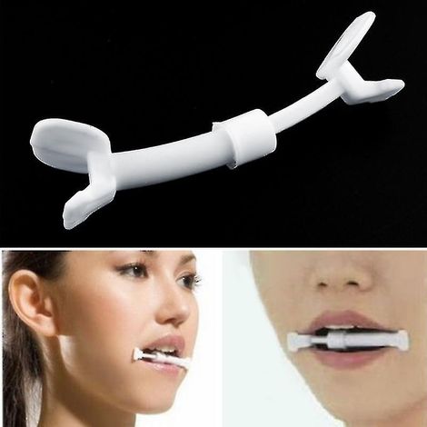 Exerciceur musculaire facial, embout buccal tonifiant, flex visage sourire joues détendues (1/5)