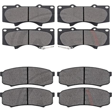 KIT PASTIGLIE FRENO ANTERIORI E POSTERIORI compatibile con TOYOTA RAV 4 V (A5,H5) / PASTIGLIE FRENANTI AUTO OEM P 83 145 P 83 172,P 83 160 / SOSTITUZIONE DIRETTA / BASSA POLVERE / SILENZIOSO
