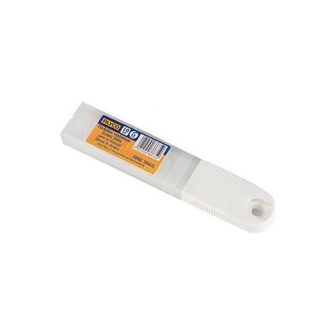 DISPENSADOR 10 CUCHILLAS FRAGMENTABLES 18 MM CERÁMICAS ALYCO