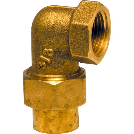 Coude union GCU femelle à visser - Diamètre : 1/2'' - 18