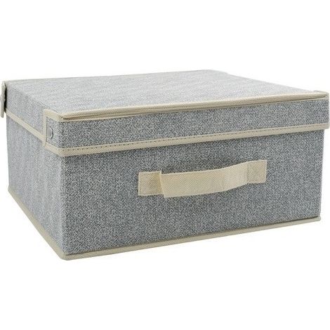 Boite Tiroir de rangement microaérée et respirant avec couvercle Gris MSV