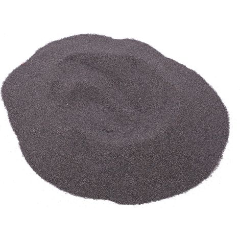 1kg Oxyde d'Aluminium Brun Corindon, Abrasif pour Pistolet et Cabine de Sablage, Grain 36 (1/5)