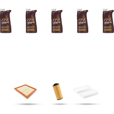 Kit tagliando 3 FILTRI e 5L OLIO compatibile con Bmw x2 (F39) 25ex 162kw dal 2020 (1/5)