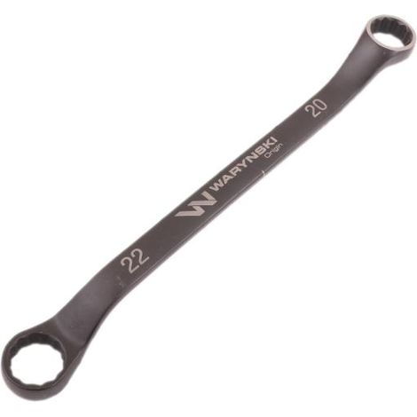 Chiave ad anello offset 20 x 22 mm. CrV standard ASME B107.9 Waryński (1/2)