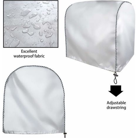 1 Housse imprimante 3D, tissu Oxford 240D, cordon de serrage, étanche anti-poussière, pour Creality Ender 3 Pro (1/5)