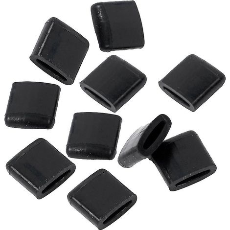 Butées en caoutchouc pour friteuse à air, compatibles avec les plaques de cuisson des friteuses à air Power Air Fryer, housses de protection de rechange pour friteuse à air. (1/4)