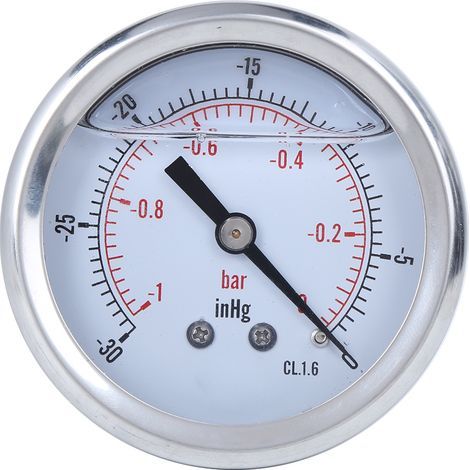 Y60 1/4BSP axiales Öldruckmessgerät für industrielle Vakuum- und Druckanwendungen (1/5)
