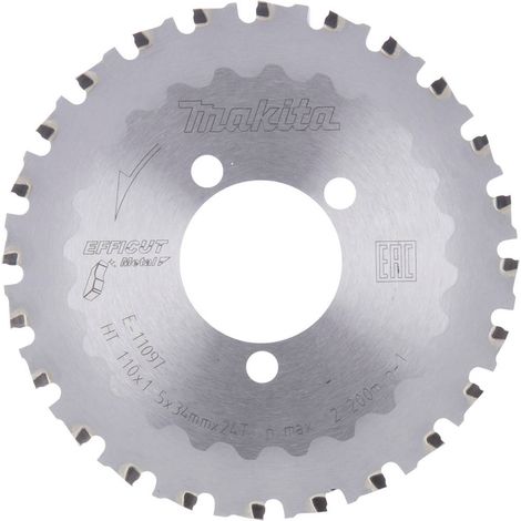 Makita E-11097 Lama circolare 110 x 34 x 1.5 mm Numero di denti: 24 1 pz. (1/2)
