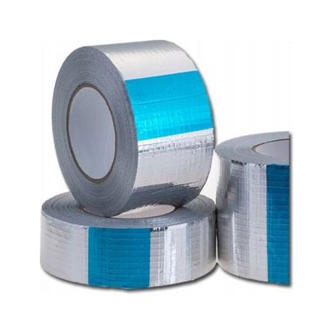 Selbstklebendes Aluminiumband, 120 °C, 96 mm/50 mm Papieroberfläche