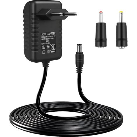 Adaptateur Secteur 12V 2A 24W Universel, Transformateur AC DC 12V 24W pour Haut-Parleurs, Chargeur d'alimentation CA à CC 12 Volts pour Haut-Parleurs, Bandes LED, Routeurs, Caméras CCTV (1/5)