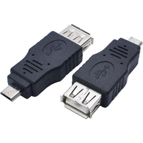 Micro-USB-Stecker auf USB-Buchse-Adapter, OTG-V8-Stecker auf USB-Buchse-Adapter, Mike-5P-Schnittstelle (1/5)