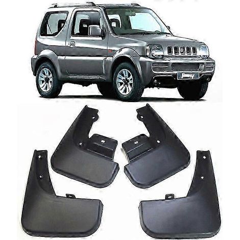 Ensemble complet de garde-boue et bavettes de protection d'origine de haute qualité pour Suzuki Jimny (1998-2017).