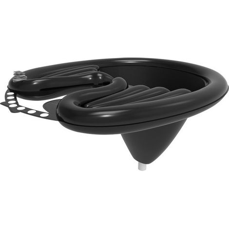 Noir Plateau Portable Lavabo Portable, Bac a shampoing domicile, Bac Pour Laver les Cheveux, Bassin Gonflable pour Laver Les Cheveux, Bassin lit Pour Lave Tête Domicile (1/5)