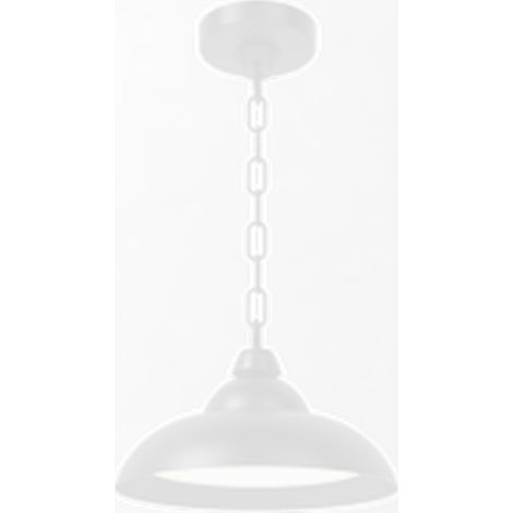 Hängelampe außen Aluminium LED IP54 25 cm breit H: max. 73 cm Weiß rund warmweiß 3000 K 640 lm