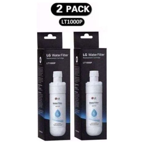 Set of 2 filters (LT1000P) Refrigerator, refrigerator water filter (1/3)