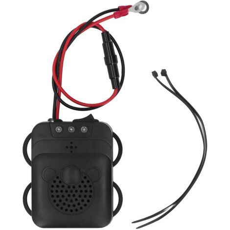 Répulsif de souris à ultrasons 12V, professionnel, forte lumière stroboscopique, répulsif électronique de souris pour voiture (1/5)