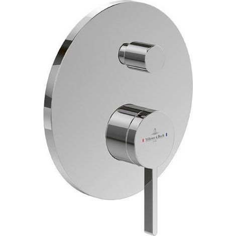 villeroy boch Villeroy & Boch Miscelatore monocomando a incasso Dawn TVS106353110, 170 x 170 x 46 mm, Matt Black, TVS106353110K5