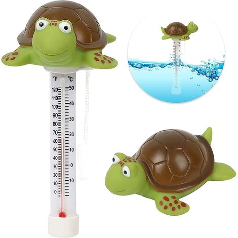Thermomètre flottant pour piscines, pour mesurer la température de l'eau des piscines, spas, jacuzzis et aquariums-AquaForge (1/4)