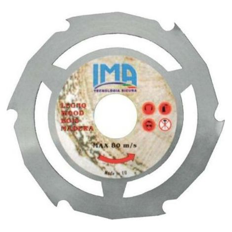 DISCO DA TAGLIO PER LEGNO E PVC DIAM.230 mm IMA