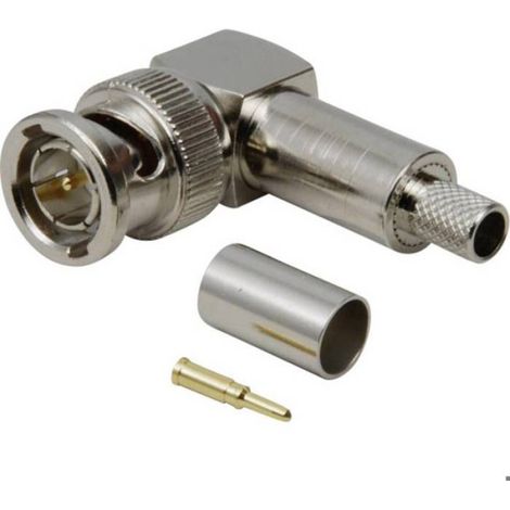 BKL Electronic 0401218 0401218 Connecteur BNC mâle, coudé 50 Ω 1 pc(s) (1/2)