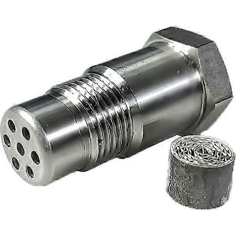 Adaptateur/convertisseur universel pour capteur d'oxygène O2 M18x1,5 avec filtre et filtre (court). (1/5)