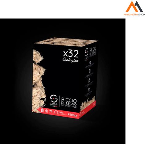 RICCI DI LEGNO DA 32 PZ