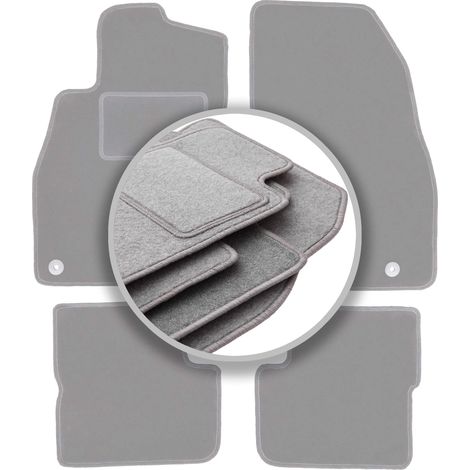 Tappetini grigi per auto: Opel Corsa D hatchback (2006-2015) (1/5)