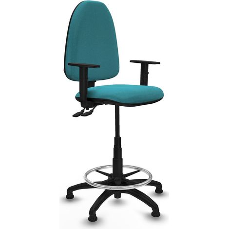 Sedia da Ufficio Piqueras y Crespo B1D01RT Turchese Alta (1/5)
