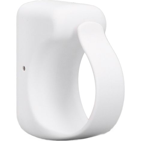 Fernbedienung mit Scrollring, Bluetooth-App, Umblätterfunktion, ABS-Kamerafernauslöser, Selfie-Taste und Handy-Ladehülle (weiß). (1/5)