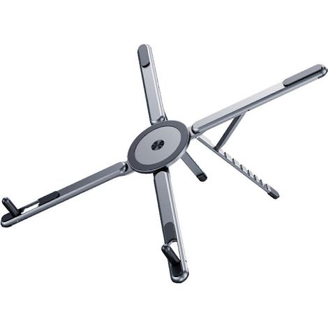 Support magnétique portable pour téléphone, tablettes et téléphones, pliable et compatible avec de nombreux appareils. Idéal pour les voyages et le bureau. (1/5)