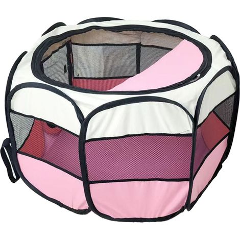 Parc pour animaux de compagnie, pliable, Portable, étanche, multifonctionnel, tente d'exercice, pour usage intérieur et extérieur (1/5)