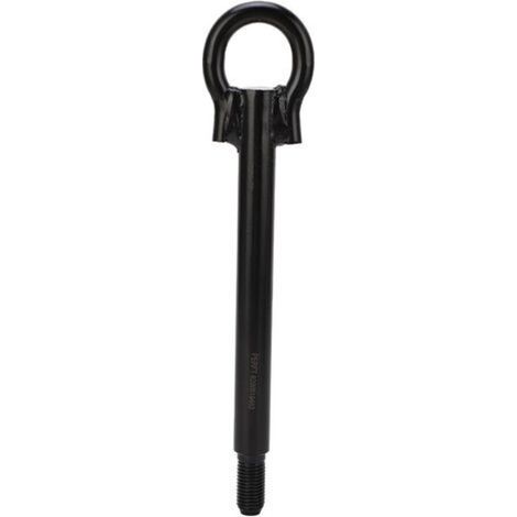 Gancho de remolque 8200519463 Anillo de soporte de argolla de remolque de acero forjado de repuesto para Megane II Scenic-Crezuo