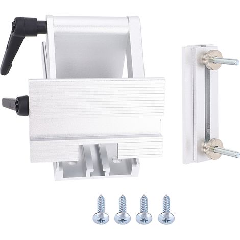 Guida di affilatura Toivize IT-1026 per smerigliatrici angolari da 6-8 pollici, supporto in alluminio regolabile, preciso e robusto, colore argento. (1/5)